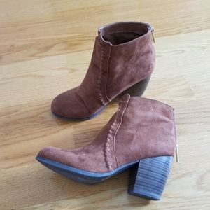 3 for $25 Rust colored booties